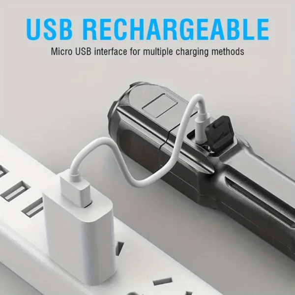 Linterna USB Recargable MACROCOSM - Imagen 4