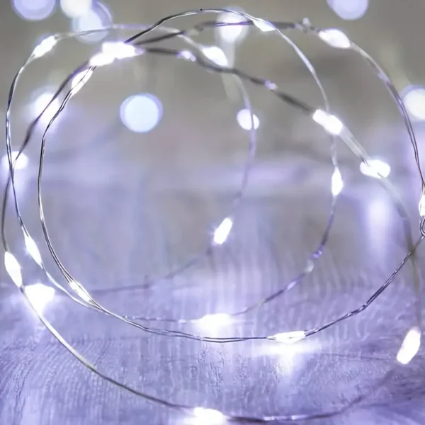 1pack Luces LED Mini, Para Boda Dormitorio, Fiesta, Vacaciones, Tapiz, Patio Trasero... - Imagen 3